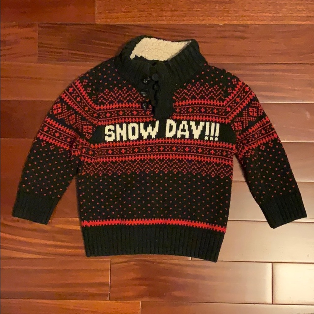 Boys winter sweater.